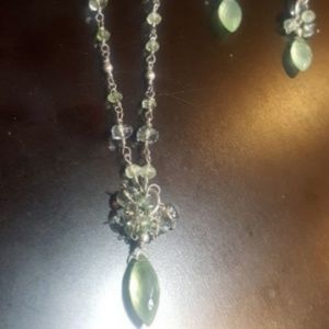 Necklace and earrings set Bijoutiere 925